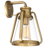 Everett 1-Light Large Wall Sconce Natural Brass with Clear Glass_1