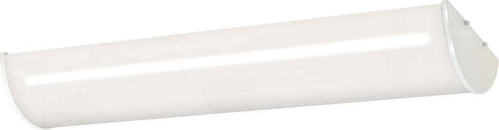 Nuvo Crispo 3-Light 32w T8 50" Linear Flush Mount Ceiling Light in White Finish