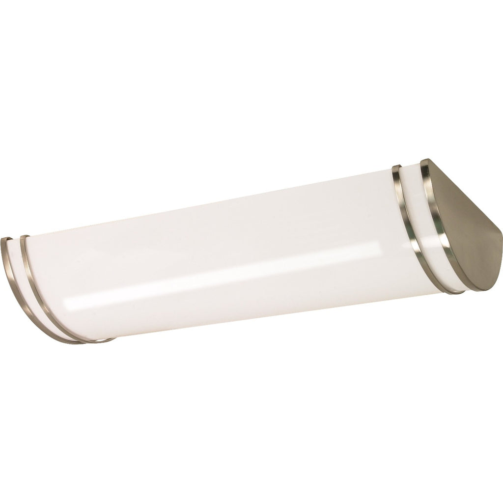 Glamour LED 25" Linear Flush Mount - Brushed Nickel Finish - Lamps Included
