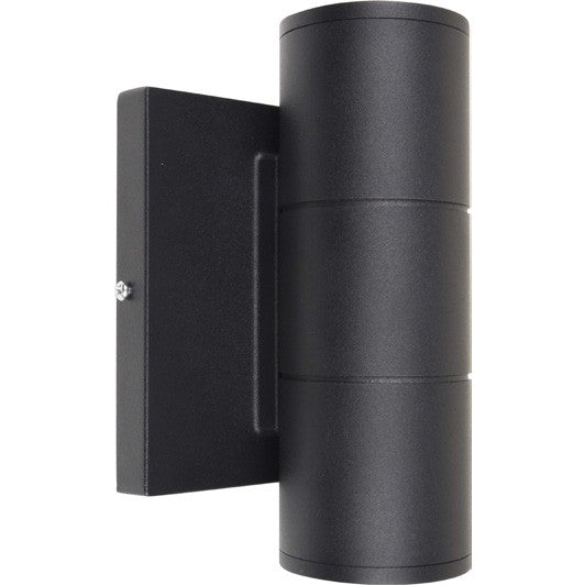 10W 2-Light LED Small Up/Down Sconce Fixture - Black finish