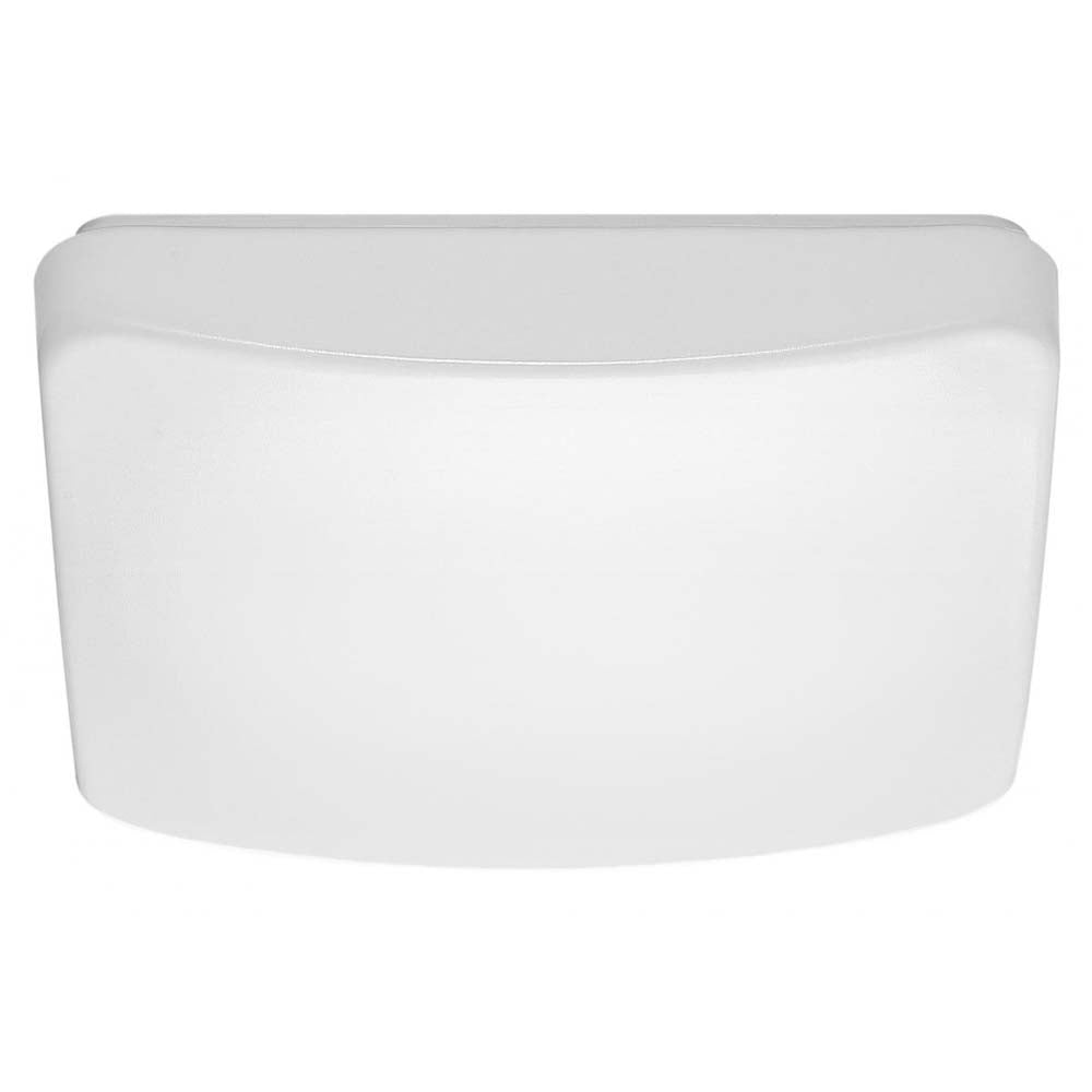 16.5w 11-in CCT Selectable Square Acrylic with Sensor LED Flush Mount Fixture