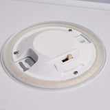 16.5w 11-in CCT Selectable Square Acrylic with Sensor LED Flush Mount Fixture_1