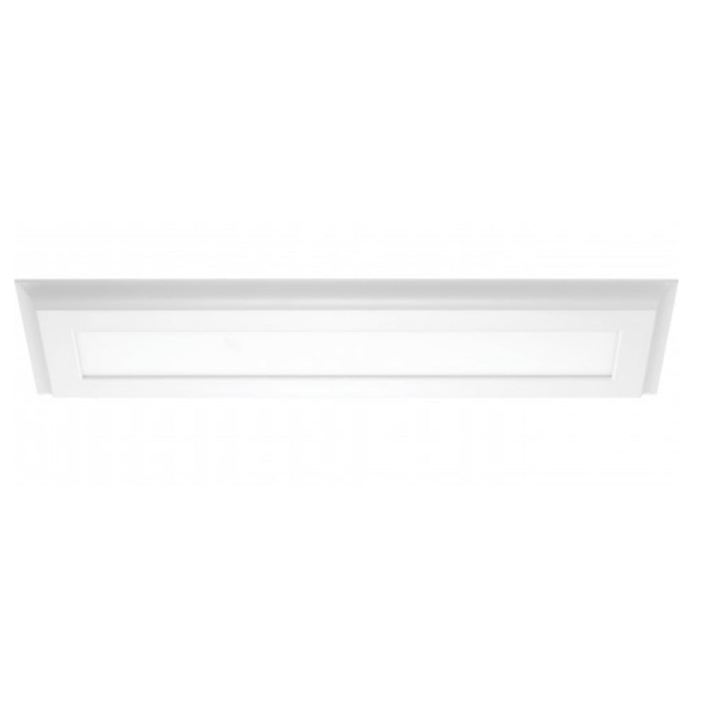 Nuvo Blink Plus 22w LED 7x25in Surface Mount LED Fixture - White - 4000K
