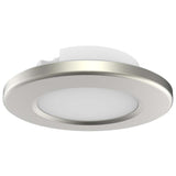 4-in LED Surface Mount Fixture CCT Selectable 3K/4K/5K Brushed Nickel