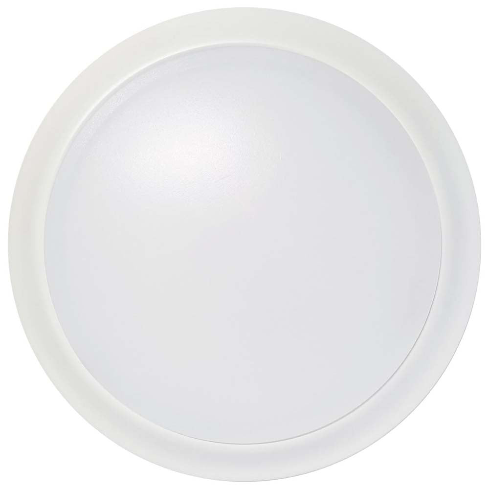10-in LED Disk-Light 3000K 6 Unit Contractor Pack White Finish ...