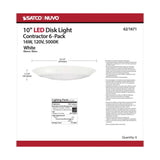 10-in LED Disk-Light 5000K 6 Unit Contractor Pack White Finish_2