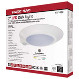 7 in. LED Disk-Light CCT Selectable 3K/4K/5K With Occupancy Sensor White Finish_5