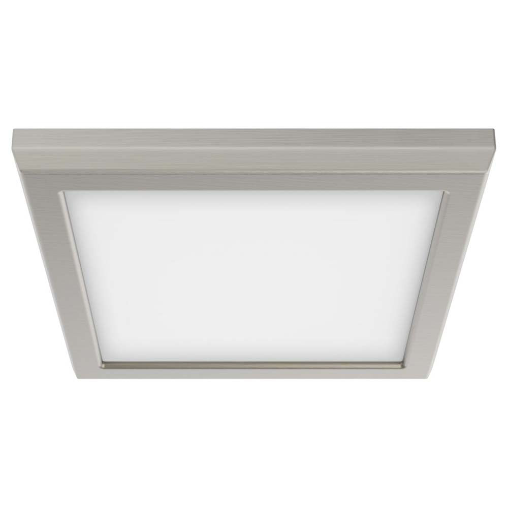 Blink - 11W 7-in LED Fixture CCT Selectable Square Shape Brushed Nickel Finish