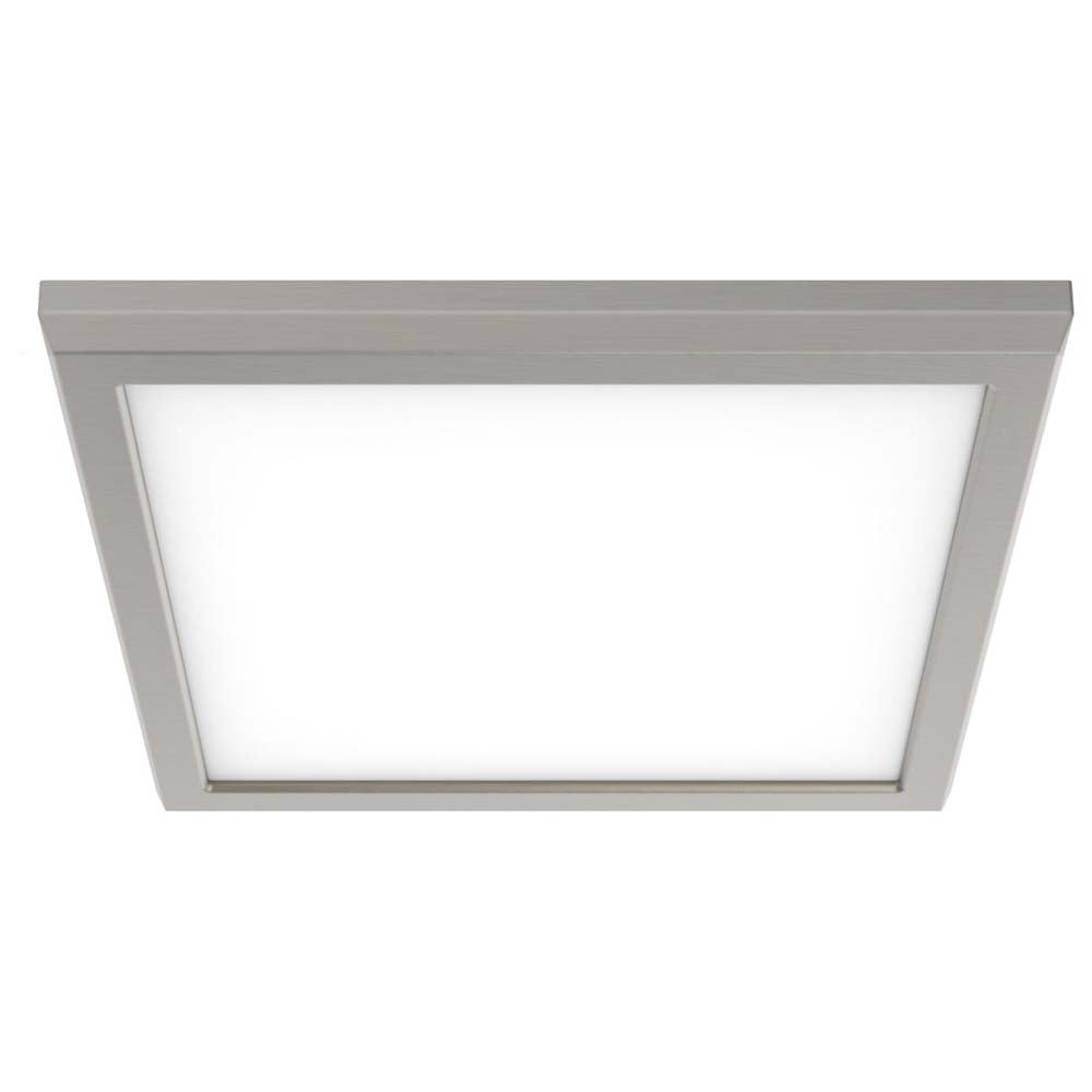 Blink - 13W 9-in LED Fixture CCT Selectable Square Shape Brushed Nickel Finish