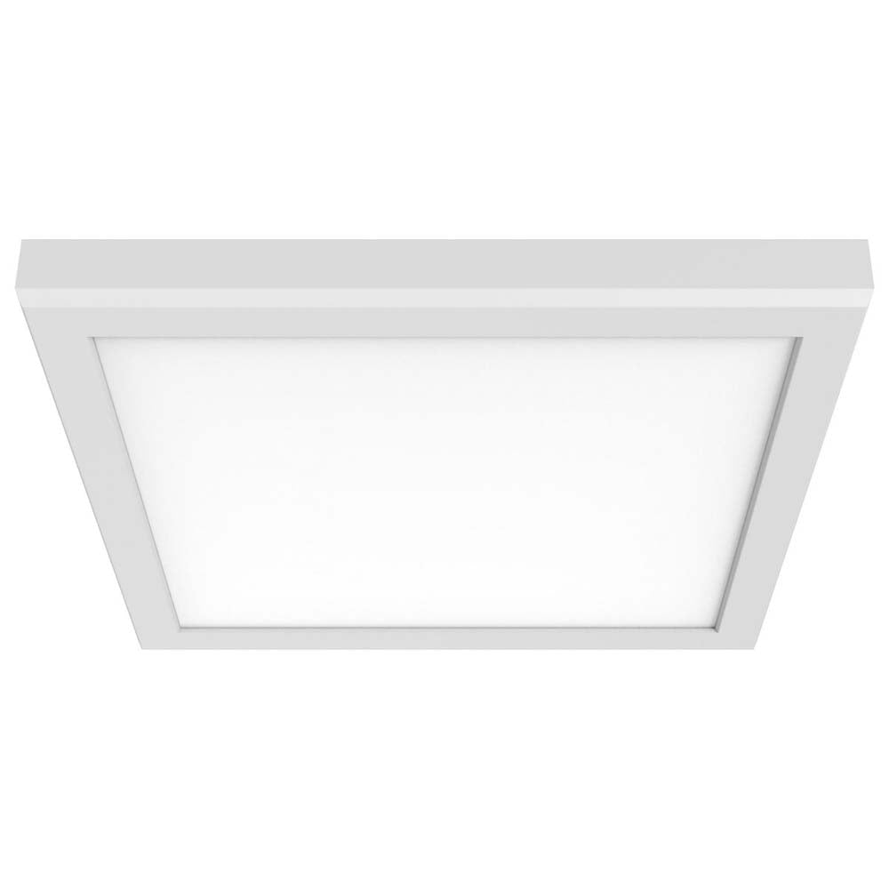 Blink Pro - 19.5w 12-in CCT Selectable LED Square Surface Mount White Finish