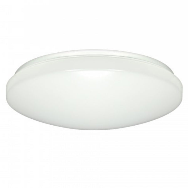 Nuvo 16.5w LED 11 inch Rounded LED Flush Mount  with Occupancy Sensor - 3000K