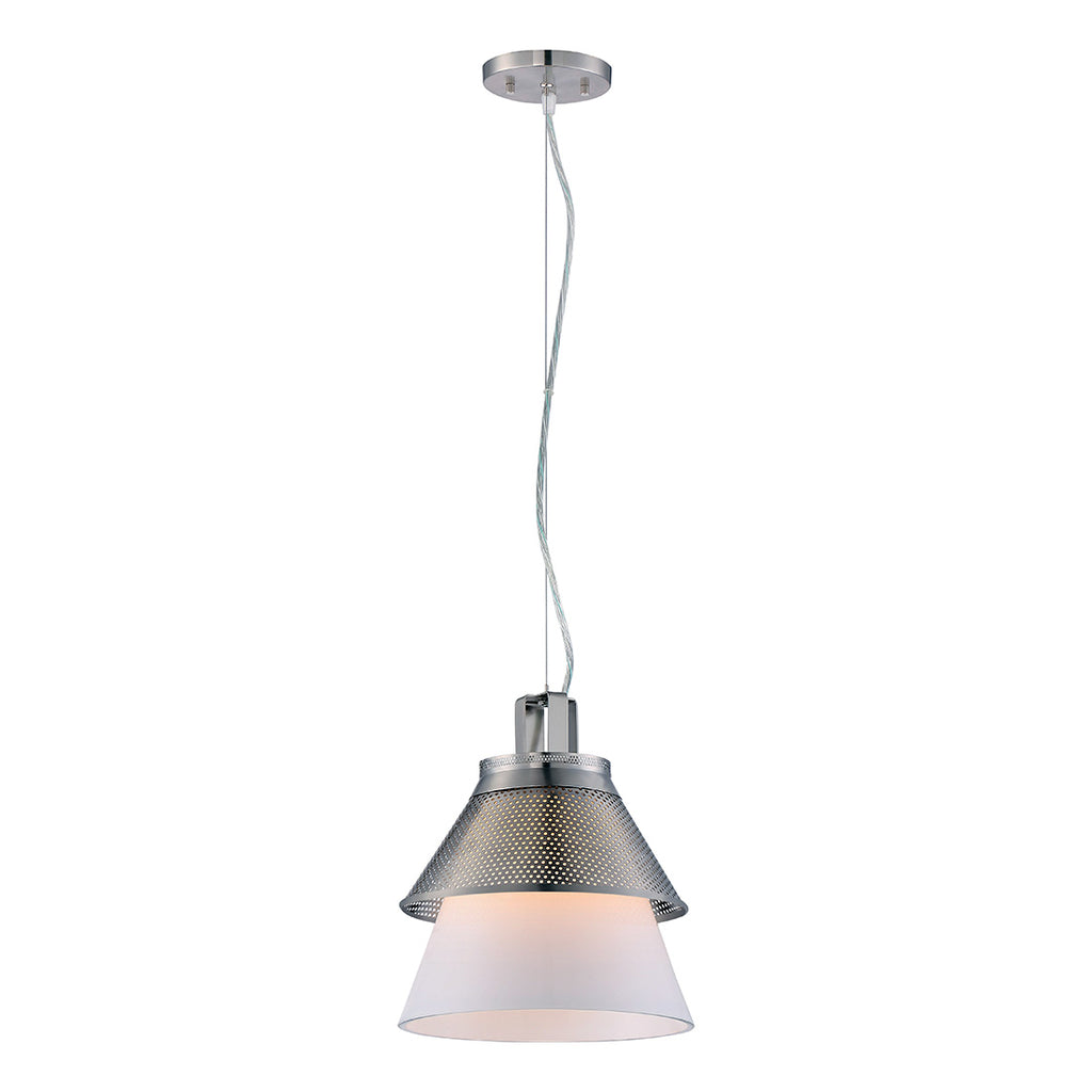 NUVO 62-781 Kyto - LED 10inch Pendant with White Opal Glass