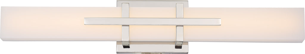 Grill 2-Light Wall Sconce Vanity & Wall Light Fixture in Polished Nickel Finish