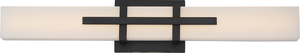 Nuvo Grill 1-Light 26w 24" LED Decorative Wall Sconce in Aged Bronze Finish