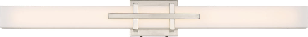 Nuvo Grill 1-Light 39w 36" LED Decorative Wall Sconce in Polished Nickel Finish