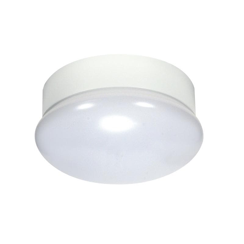 Nuvo 7in. Round Flush Mount LED 13.5w Dimmable 4000k Utility Fixture