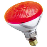 GE 100W 120v BR38 Red Floodlight Incandescent Bulb