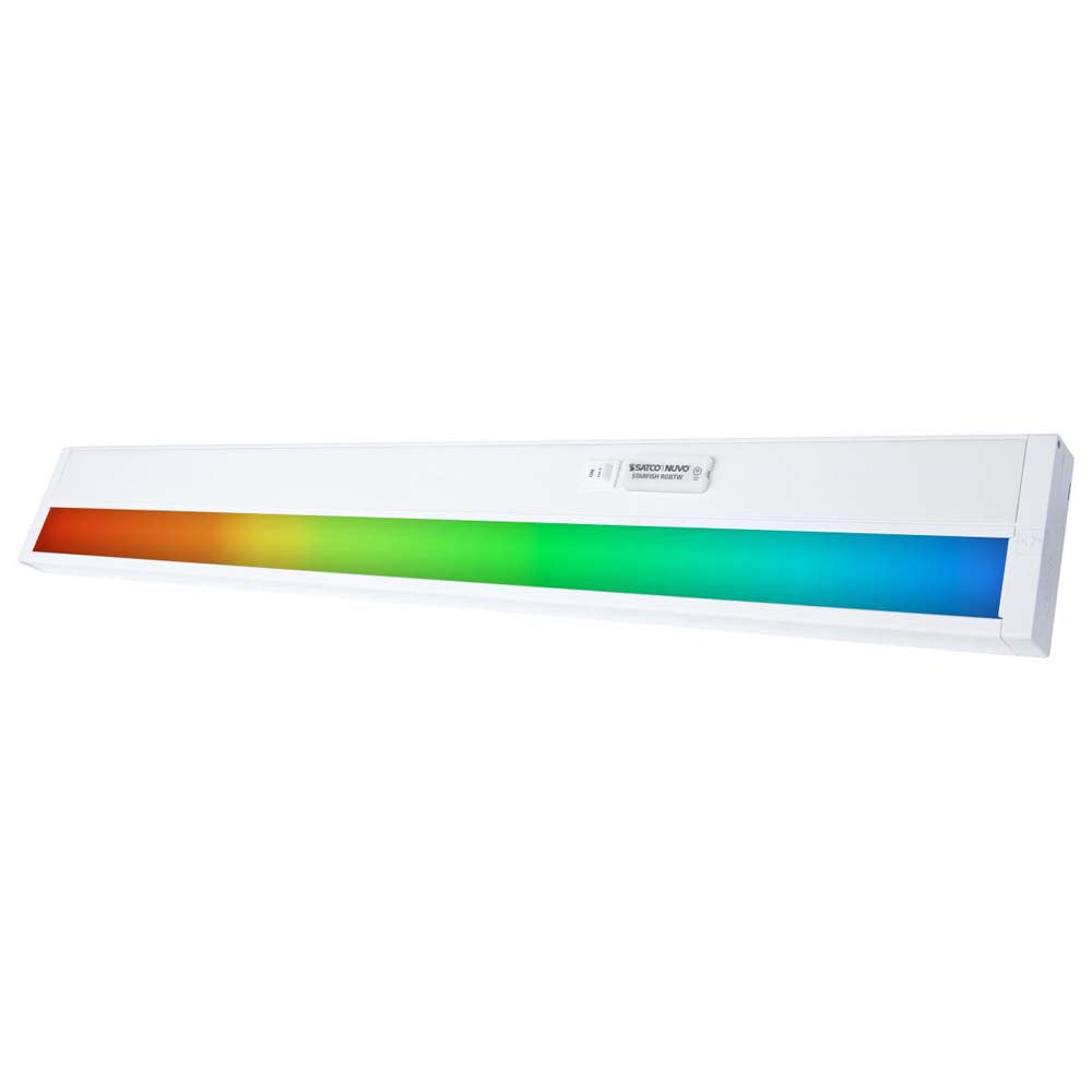 Wi-fi 28-in LED Smart Starfish RGB and Tunable White Finish Under Cabinet Light
