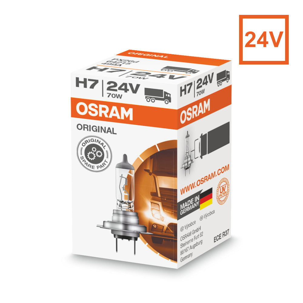 OSRAM H7 64215 24VOLT 70W Original Truck Line Halogen Automotive Bulb
