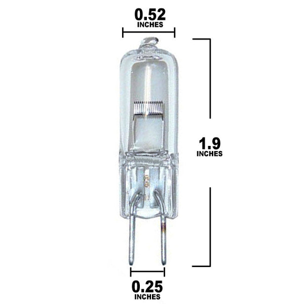 OSRAM FDV 64642 bulb HLX 150w 24v G6.35 Single Ended Halogen light Bul ...