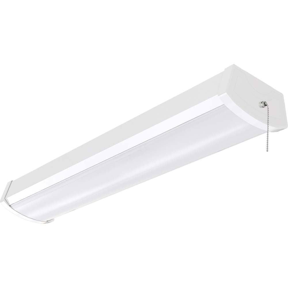 Nuvo Lighting 20w 24" LED Ceiling wrap w/ Pull Chain in White Finish 3000k
