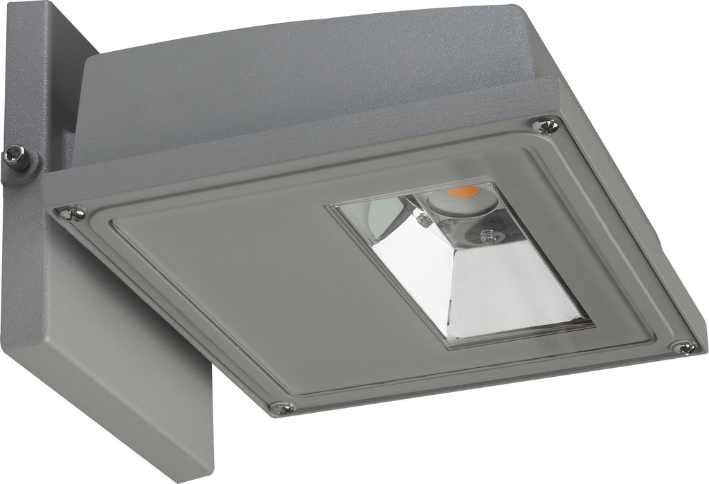 15W LED Small Wall Pack 1688Lm 4000K Gray Finish