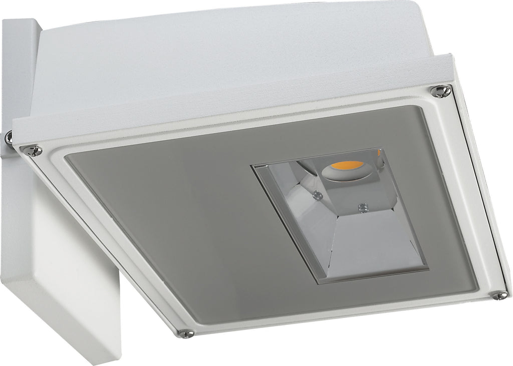 21W LED Large Wall Pack 2346Lm 4000K White Finish