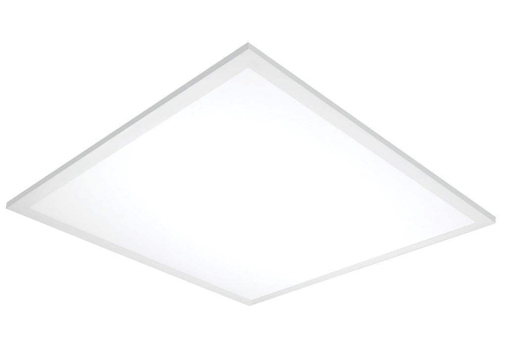 1-Light LED Flat Panels Mounted Lighting Products Light Fixture in White Finish