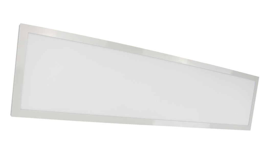 1-Light LED Flat Panels Mounted Lighting Products Light Fixture in White Finish