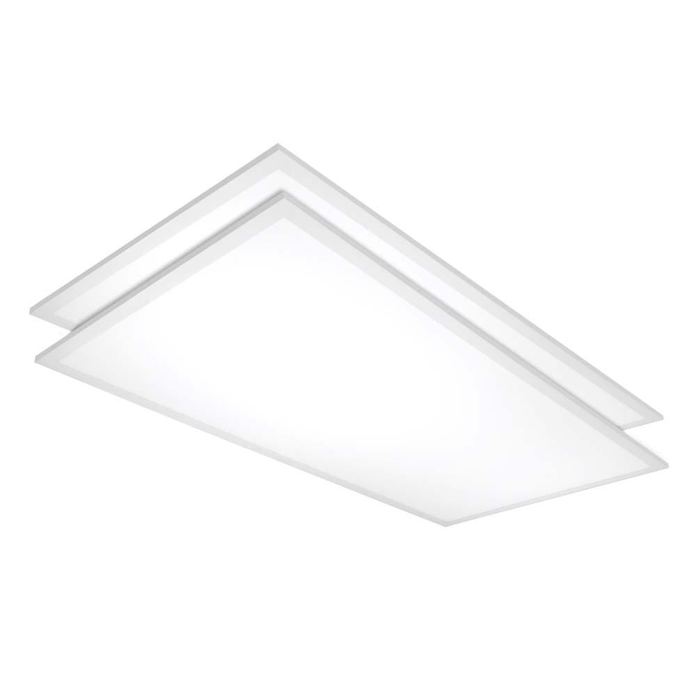 Nuvo Lighting 50w LED Flat Panel w/ DLC 4.2 2ft. x 4ft. in White Finish 3500k
