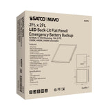 Nuvo 40w 100-277v 2ft. x 2ft. LED Emergency Backlit Flat Panel in Selectable CCT_1