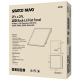 Nuvo 40w 100-347v 2ft. x 2ft. LED Backlit Flat Panel in Selectable CCT_1