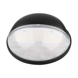 Nuvo 20 Watts LED Small Round Wall Pack CCT Selectable Black Finish 120-277v - BulbAmerica