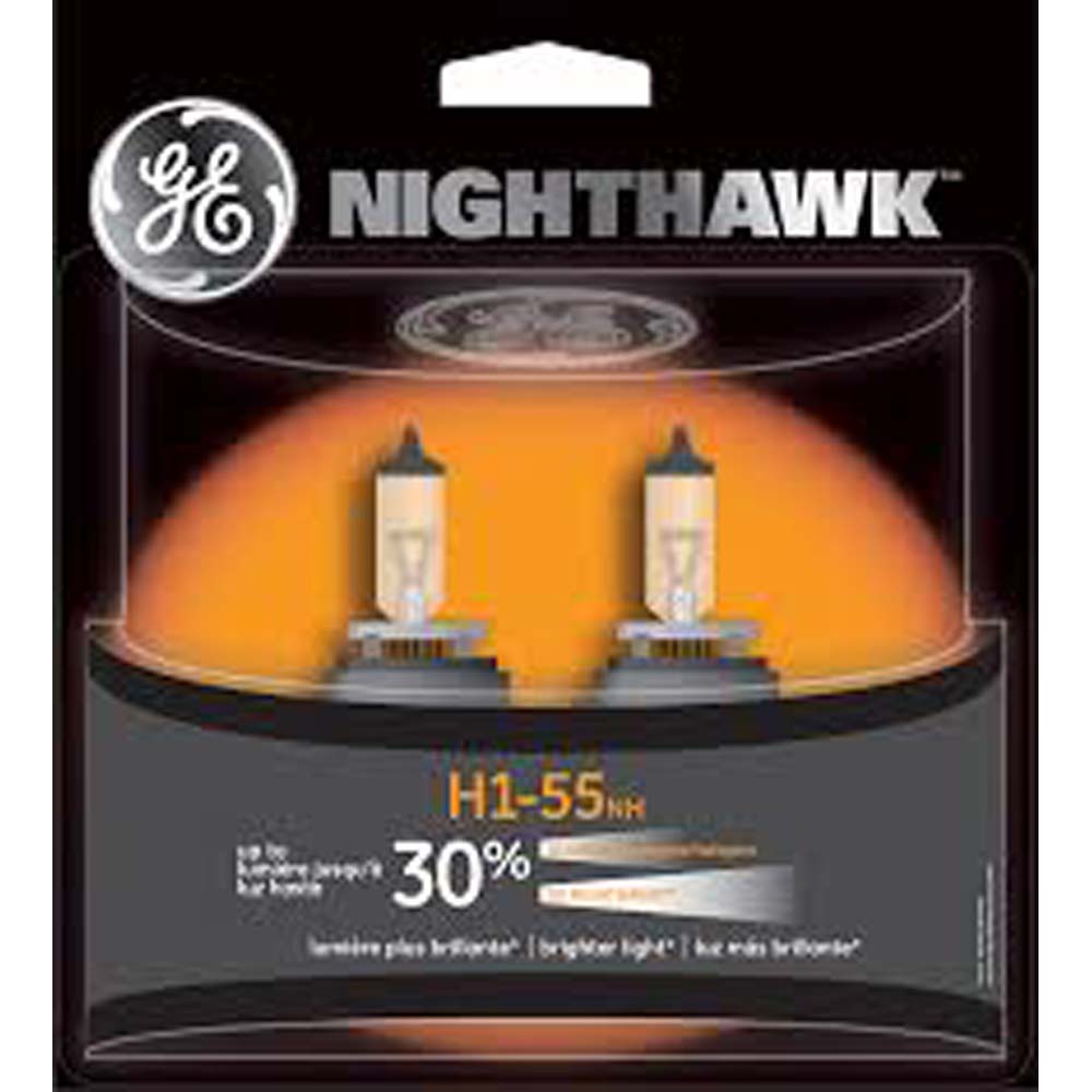 GE 69857 H1-55NHX 13.2v 62w T3 1/2 Miniature Automotive Light Bulbs