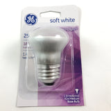 GE 25w 120v R14 E26 Base Soft White Spot Incandescent Reflector bulb