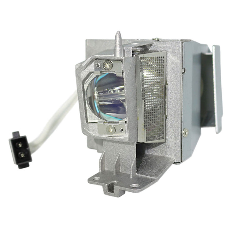 Dell 1450 Projector Housing with Genuine Original OEM Bulb