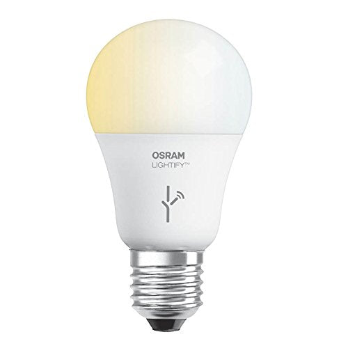 Sylvania Lightify Smart LED A19 On/Off Dim Lamp 9W 120V E26 Light Bulb
