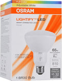 Sylvania Smart LED BR30 RGBW 11W E26 Reflector Flood Lamp Lightify Bulb_6