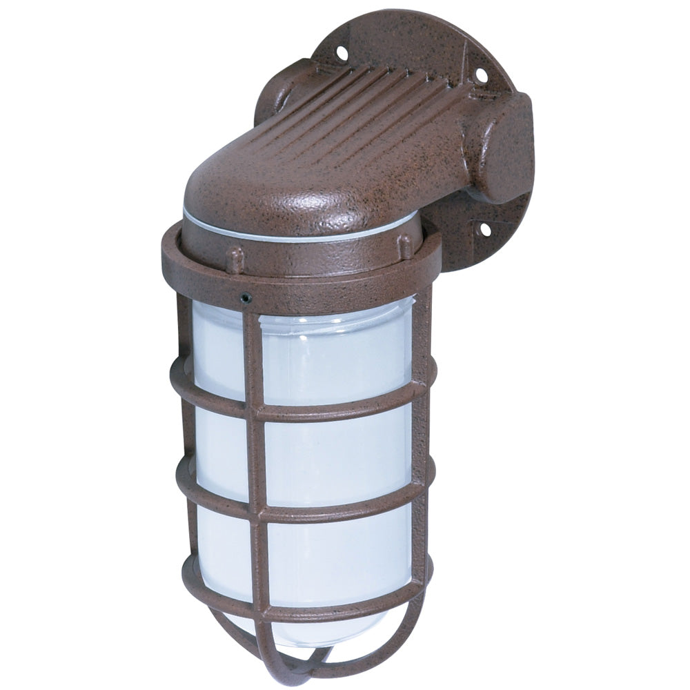 Nuvo 1-Light 150w 10" Style Wall Mount w/ Frosted Glass in Old Bronze Finish