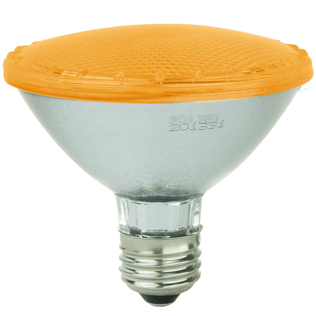 SUNLITE 80033-SU PAR30 LED Amber Colored Reflector 3w Light Bulb