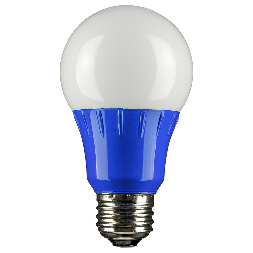 Blue A19 LED 3W Medium (E26) Base Light Bulb
