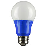 Blue A19 LED 3W Medium (E26) Base Light Bulb