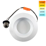 4in Round LED Downlight Selectable CCT 10w 650Lm Dimmable - 65w Replacement_1