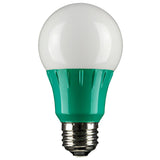 SUNLITE Green LED A19 3w Medium (E26) Base Light Bulb  - 80146-SU