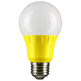 BulbAmerica Yellow Frosted 39303 A19 LED 3W Medium (E26) Base Light Bulb