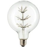 SUNLITE 80154-SU LED Vintage Star 1.8w Light Bulb Medium (E26) Base Warm White