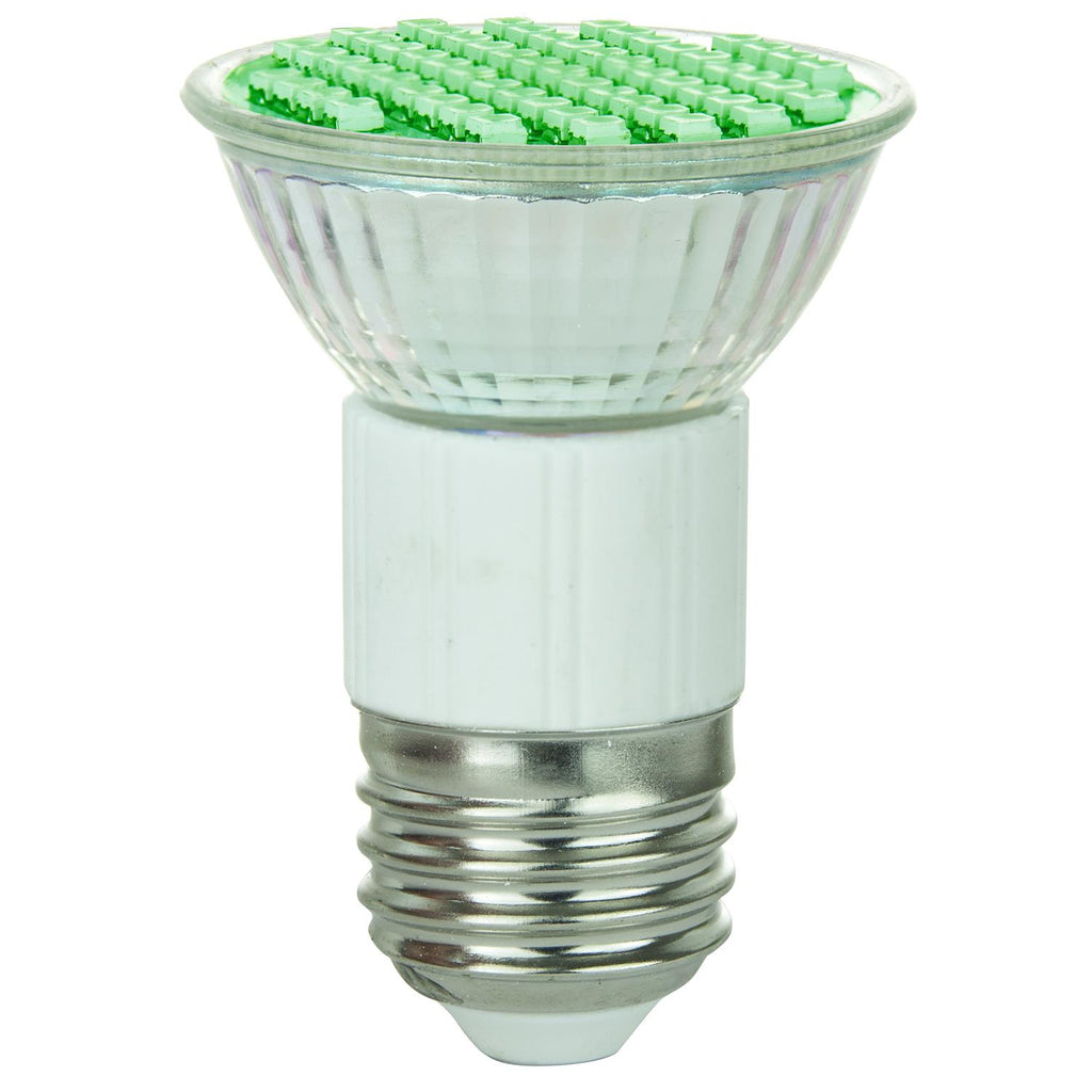 SUNLITE 80196-SU LED JDR MR16 Mini Reflector 2.8w Light Bulb Green