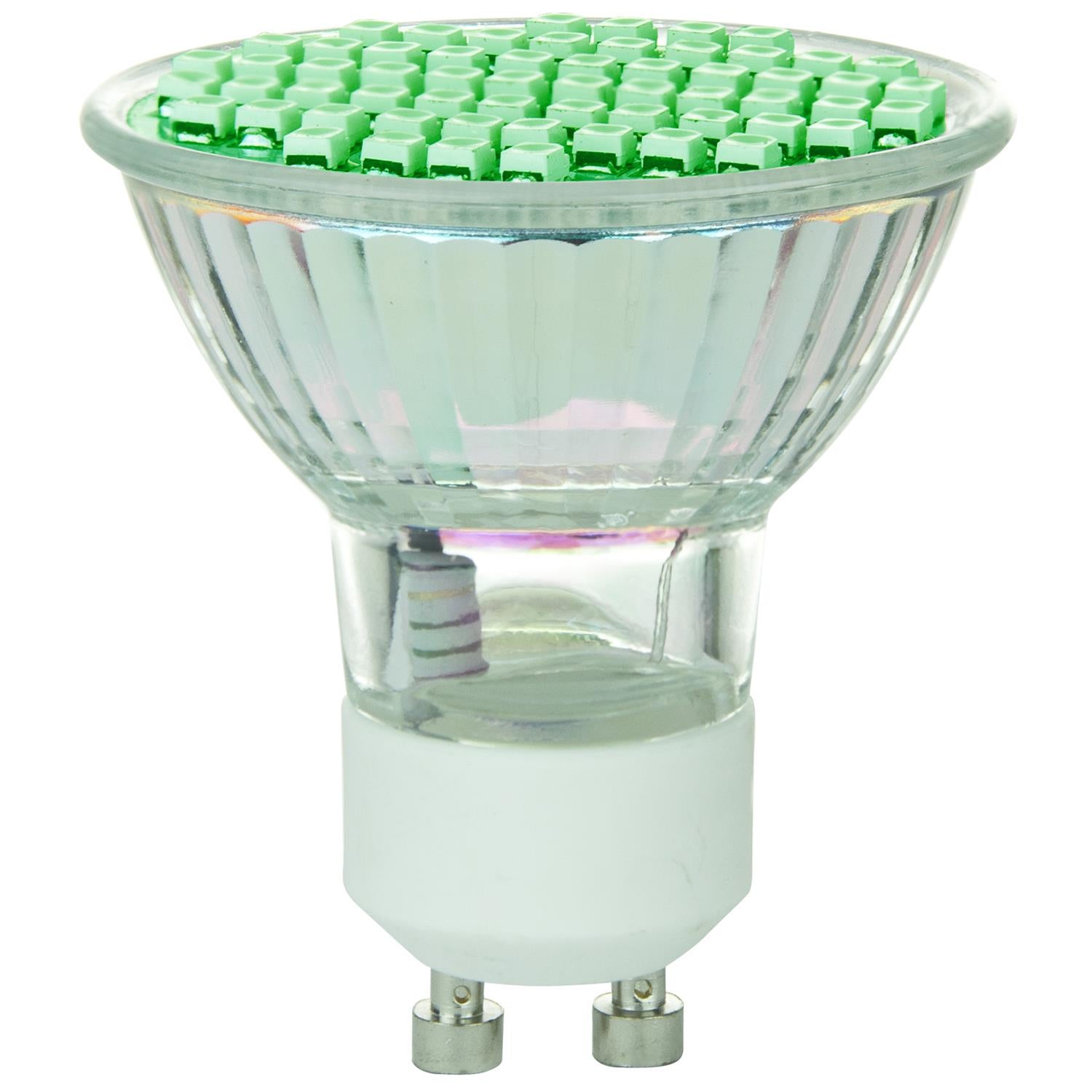 SUNLITE 80327-SU LED MR16 Colored Mini Reflector 2.8w Light Bulb Green ...