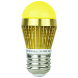SUNLITE 80347-SU LED 3w Frosted S14 Sign Light Bulbs Yellow Light