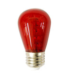 20Pk - Sunlite 1.1W 120V S14 Sign 30LED Red Light Bulb